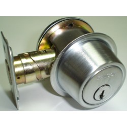 Falcon Blank Rose Deadbolt Lock G Keyway