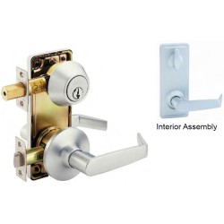 Pamex Passage/Single Locking KW1 Keyway Interconnected Lockset 